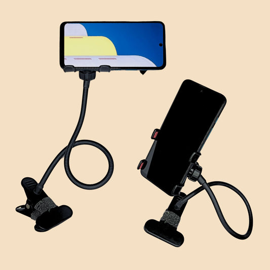 Metal Flexible Mobile Stand – Sturdy and Adjustable Lazy Stand for Smartphones